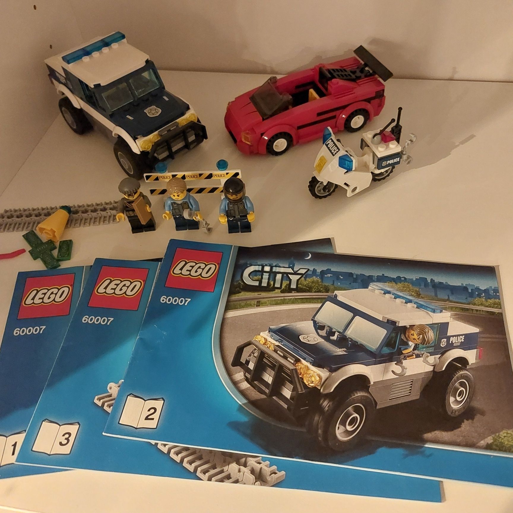 Zestaw LEGO 60007 High Speed Chase (ekskluzywna figurka)