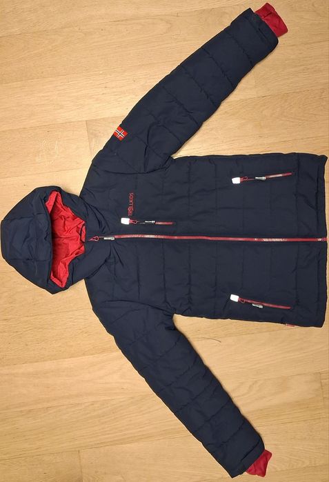 Kurtka Trollkids narciarska, zimowa dla dziewczynki, rozmiar 152