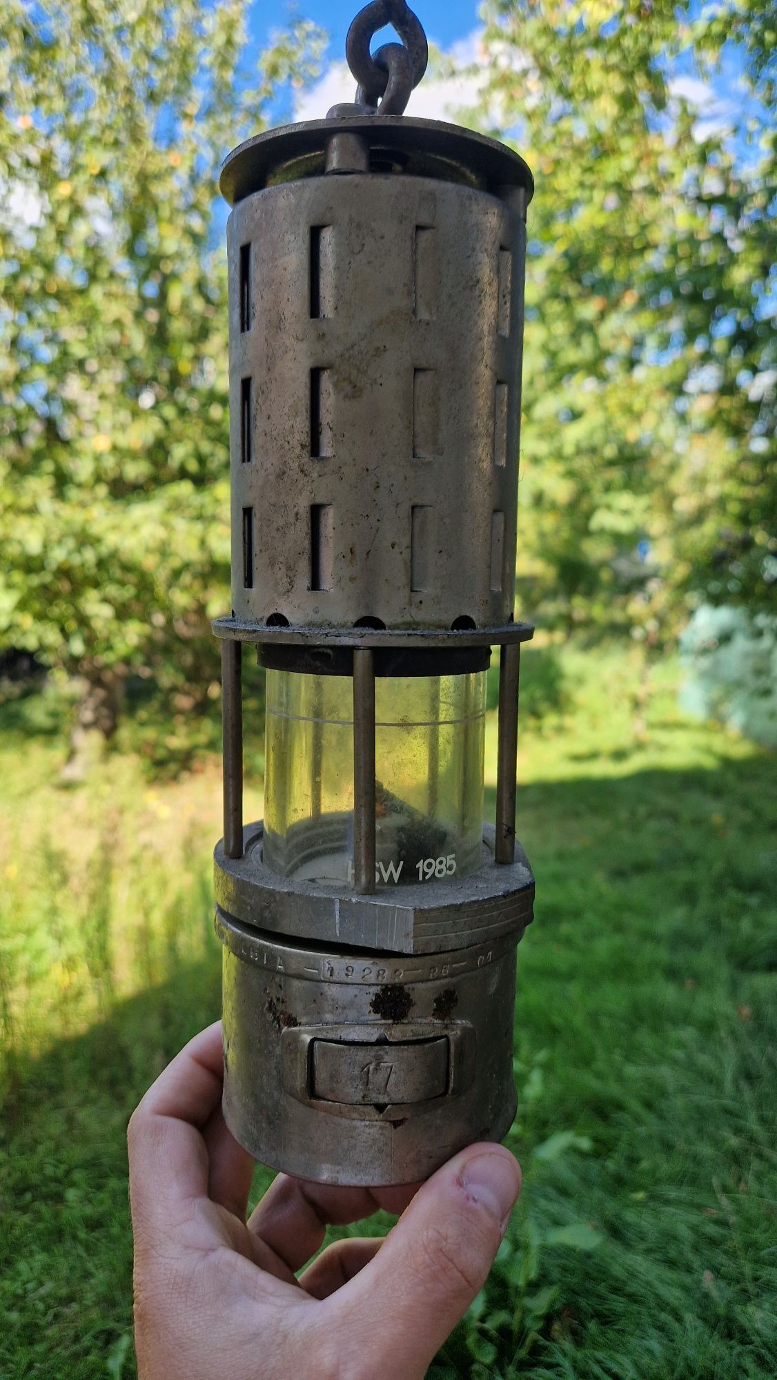 Lampa Górnicza PRL