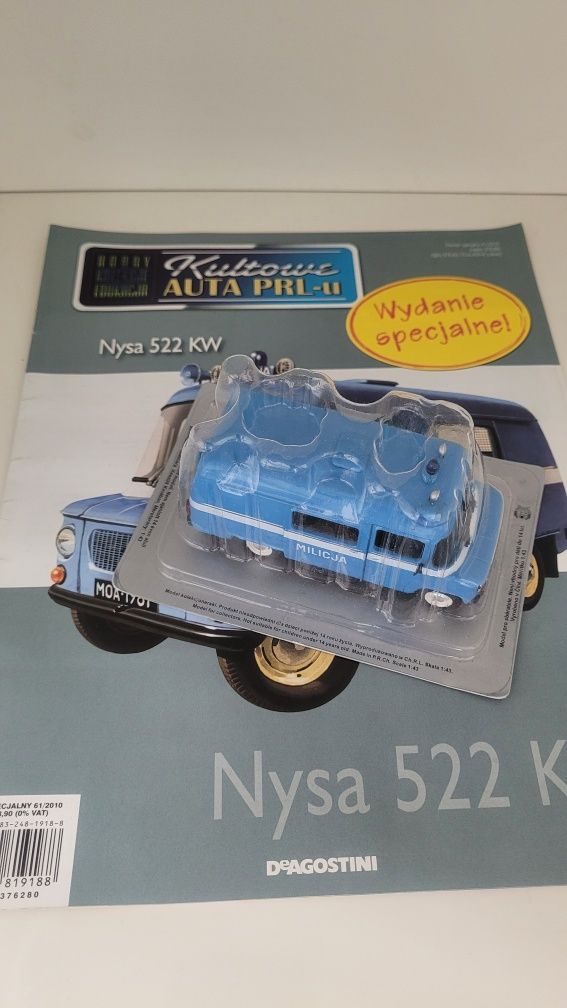 Nysa 522 KW wydanie specjalne Kultowe Auta Prl-u