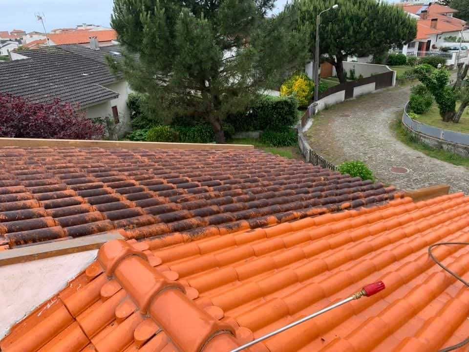 Limpeza de telhados