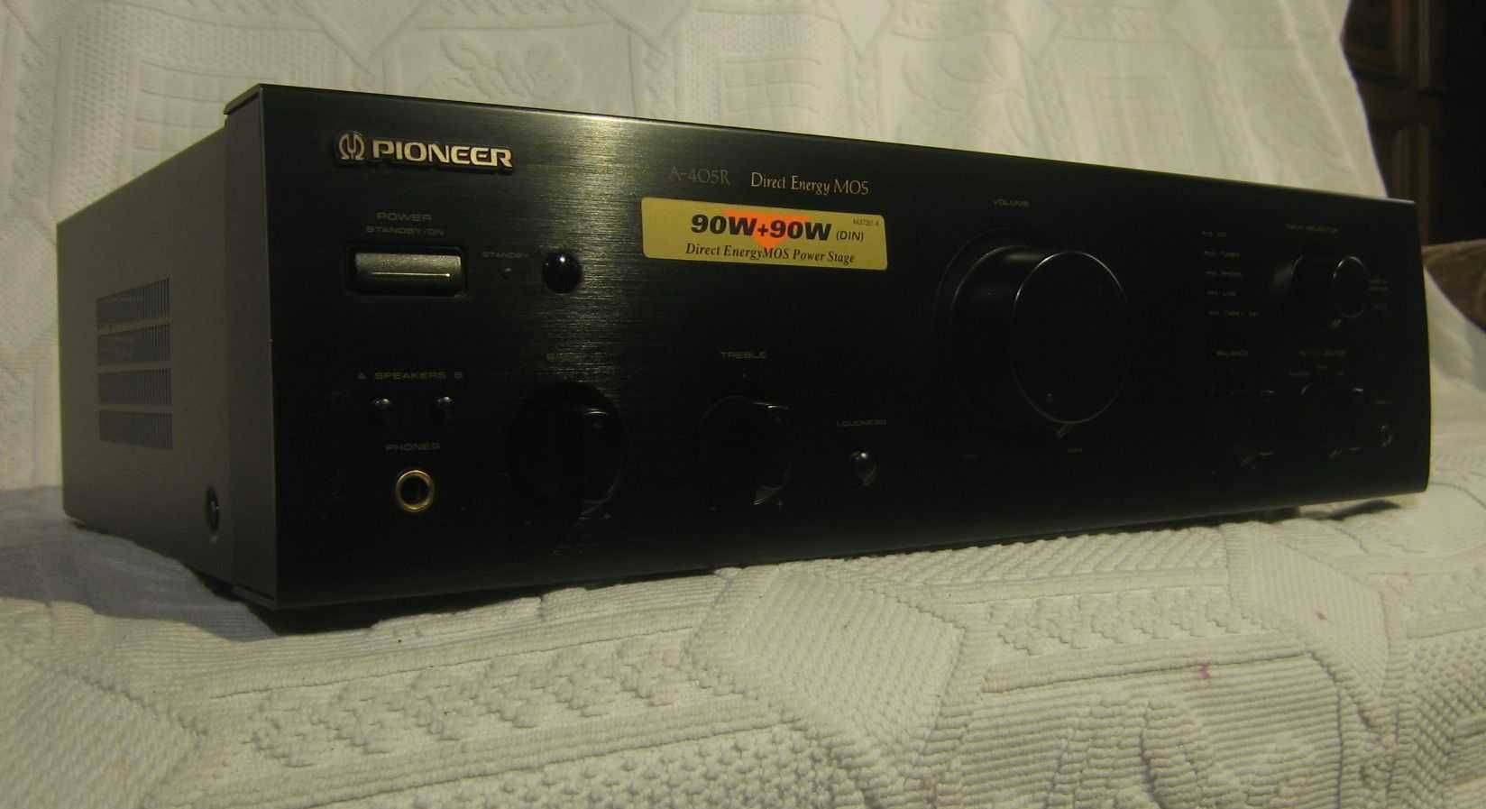 Pioneer A-405R solidny Japoński wzmacniacz 2 x 90W mocny i sprawny
