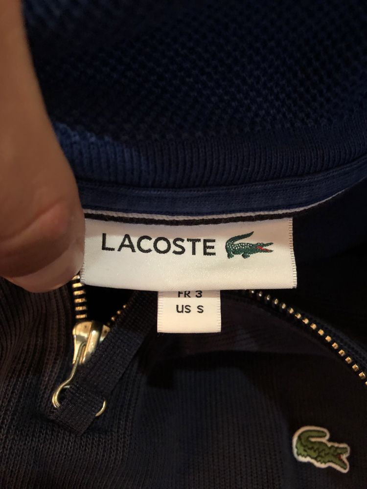 1/3 zip Lacoste кофта