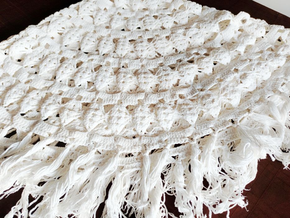 Toalha em linho feito á mão