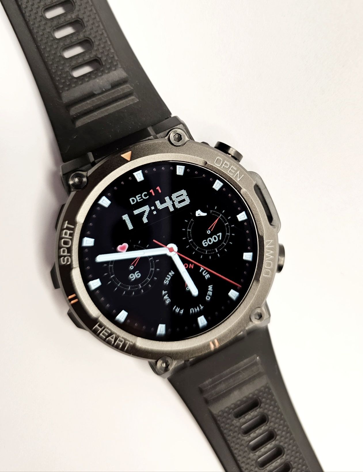 Prezent dla mężczyzny Zegarek Smartwatch Sportowy