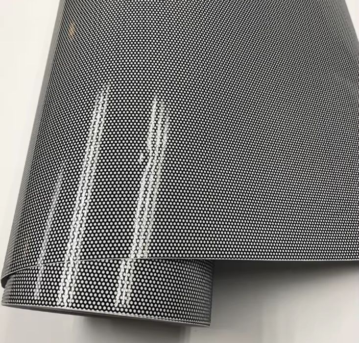 Перфорована сонце захисна плівка,сеточка самоклеюча плівка