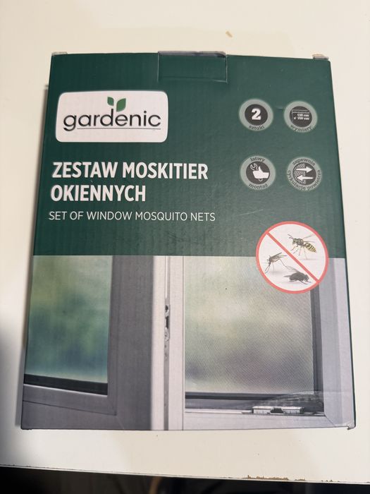 Zestaw moskitier okiennych dwa opakowania