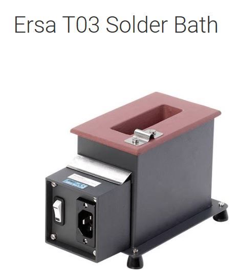 Tina de Estanhar ROHS - Ersa T03 Solder Bath