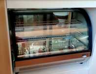 Vitrine Refrigerada para Café/Restaurante com luz