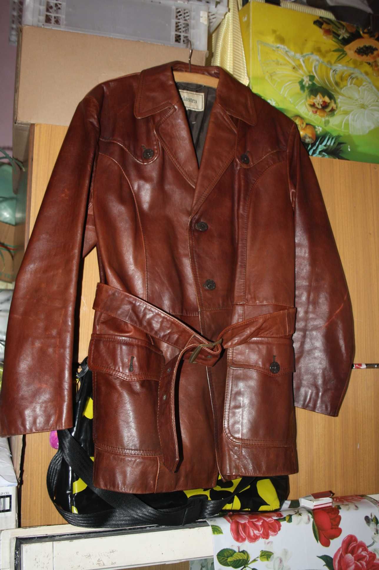 Super marynarka skorzana retro super skrzypi