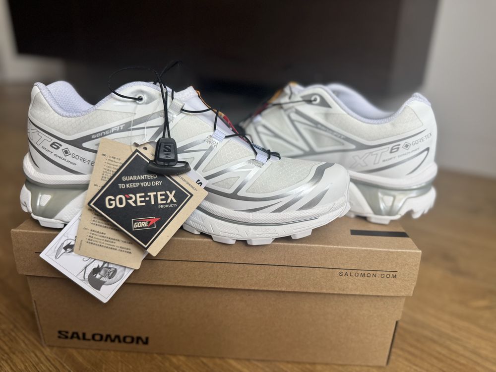 Черевики Salomon XT-6 Gore-Tex колір білий