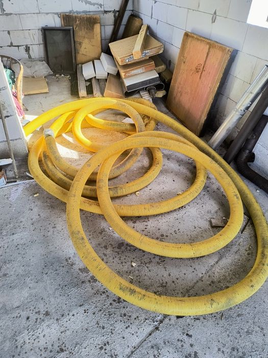 Rura drenarska fi 100 pełna bez otworów