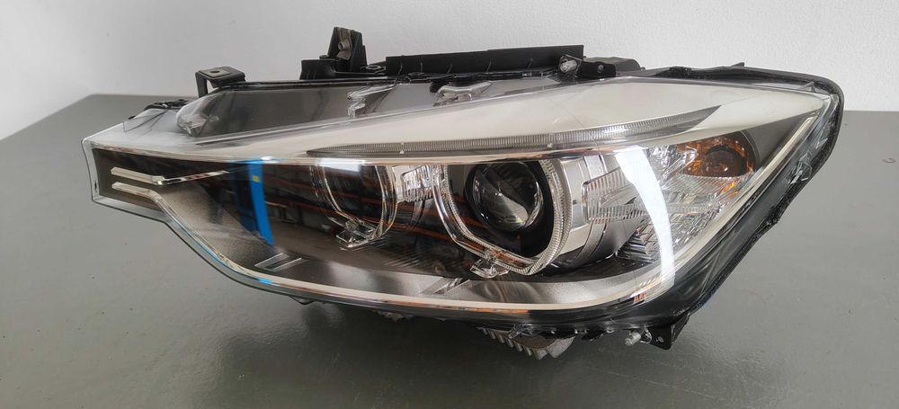 Lampa Przód Bi Xenon Nieskrętny Bmw 3 F30 F31 11-15r ZKW Kompletna