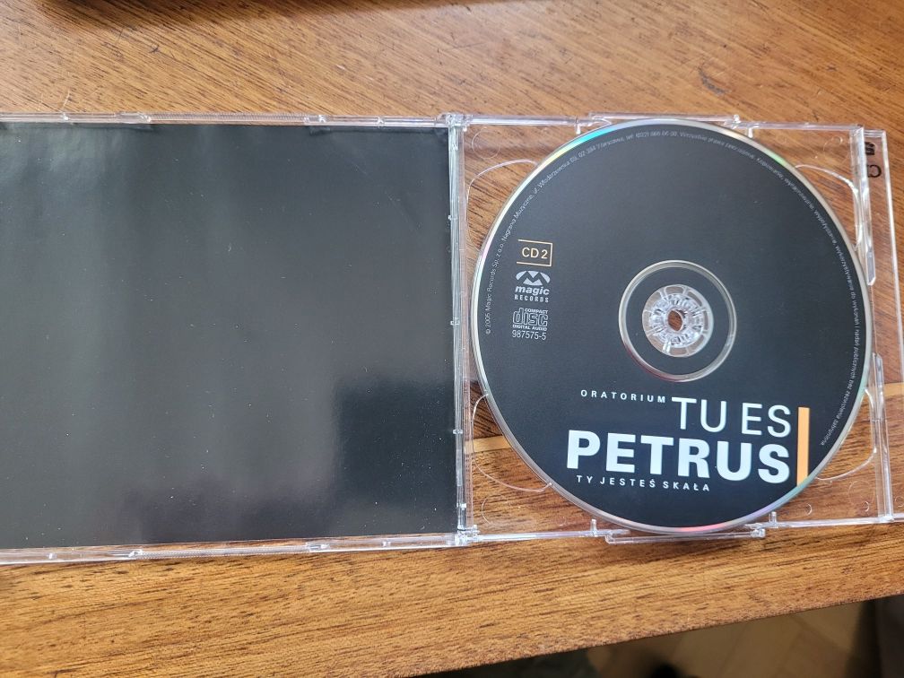 CDx2 Oratorium Tu Es Petrus /komp.P.Rubik/ 2005 Magic Rec.