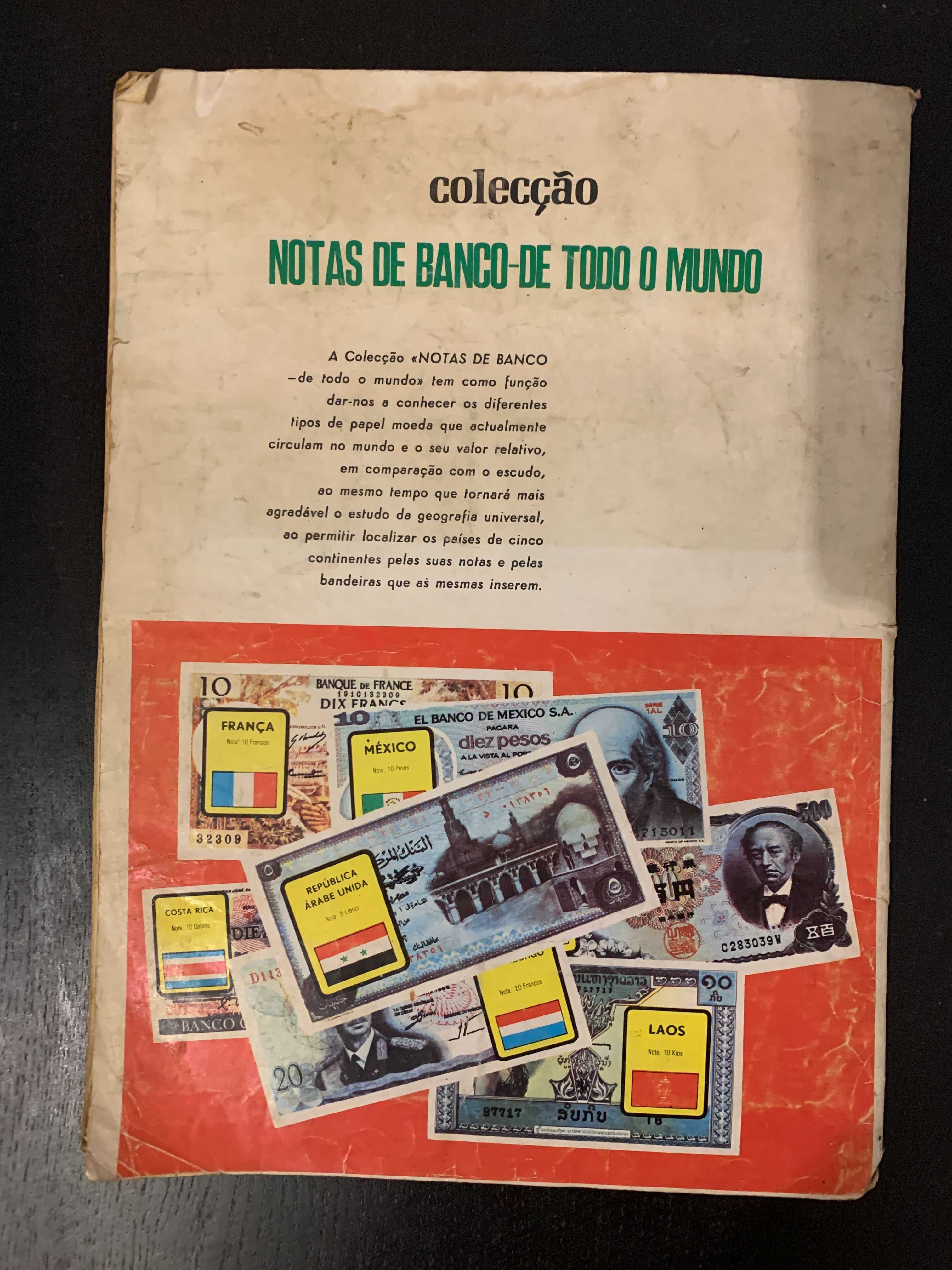 Caderneta Notas de Banco de Todo o Mundo - Completa