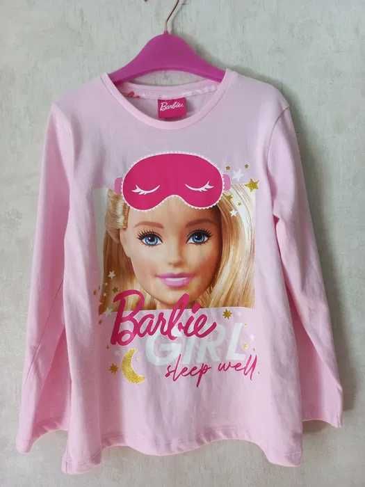 Піжамна кофта для дівчинки Barbie на 6-7 років+ водна розмальовкa