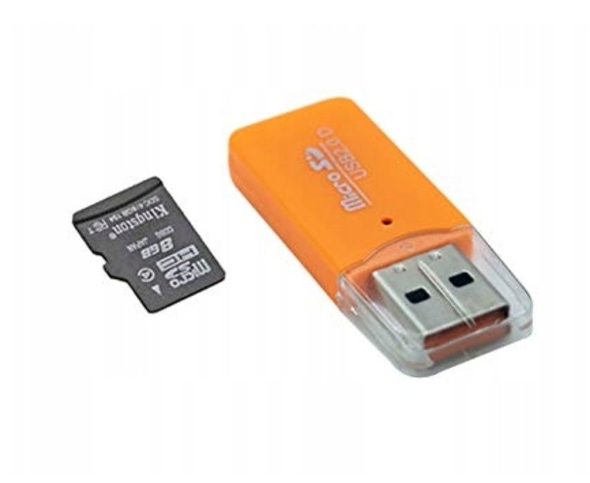Adapter przejściówka usb na karty microSD za darmo