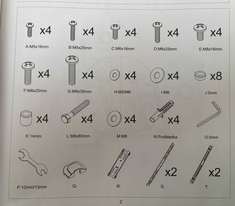 Regulowany uchwyt do telewizora Reinston ULTRA EU024
