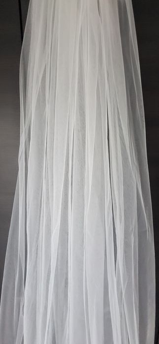 Welon długi mgiełka 250 cm , kolor ecru 
WELON DŁUGI MGIEŁKA 250CM ecr