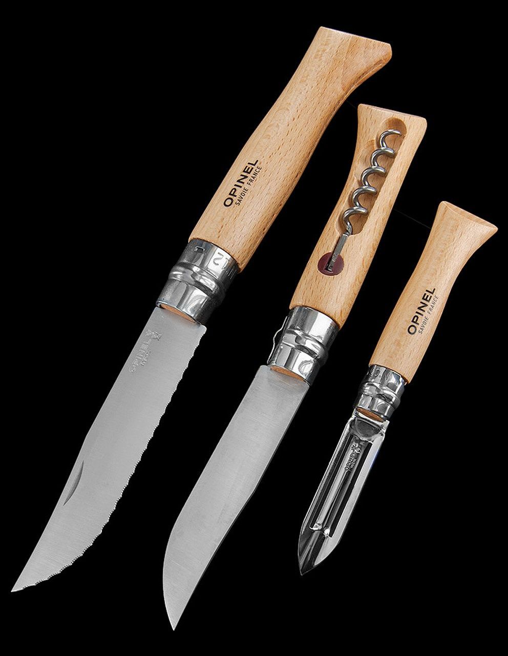 Zestaw noży Opinel Nomad Cooking Kit - nowy!