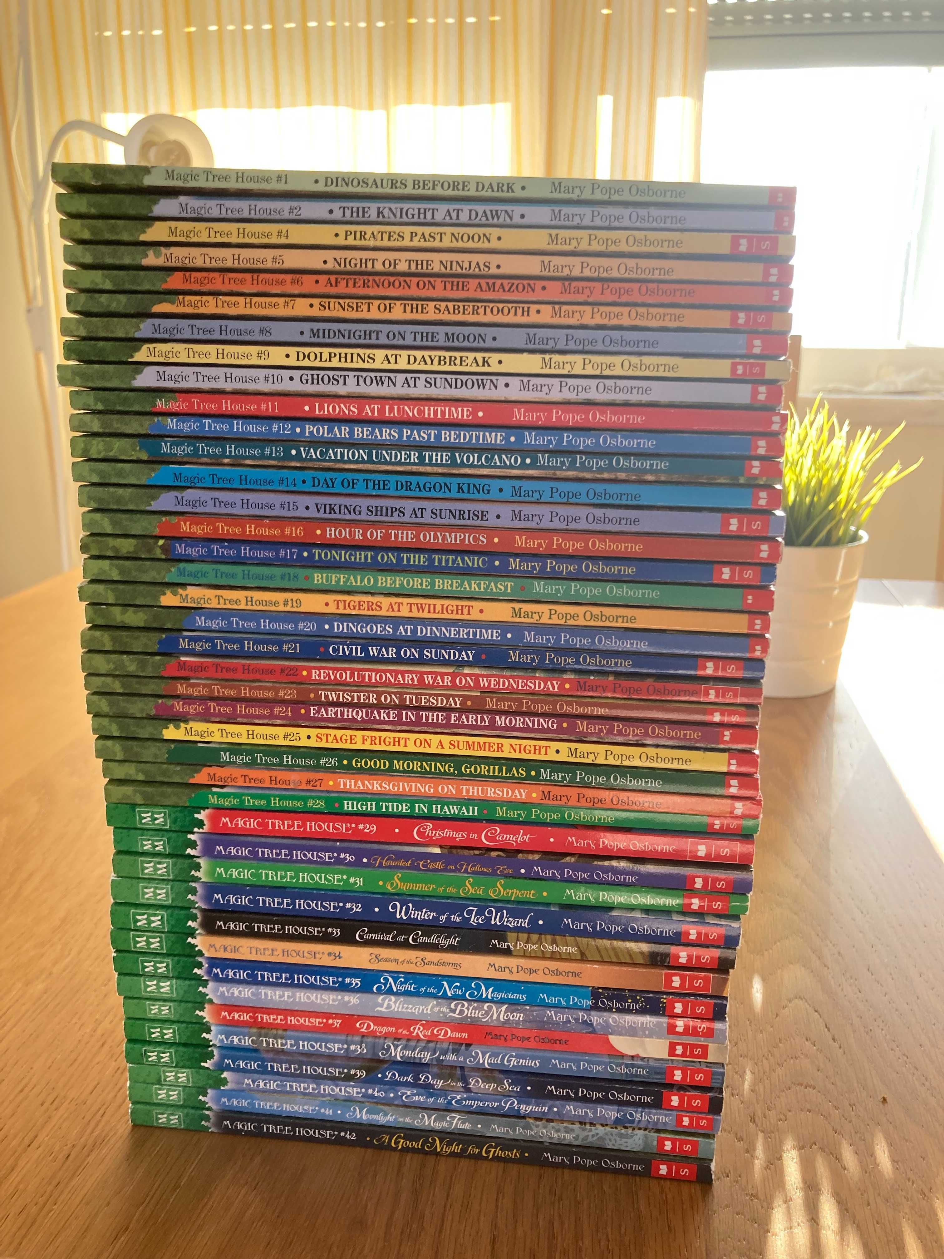 Livros infantis - Coleção Magic Tree House - Super set #1 - #49