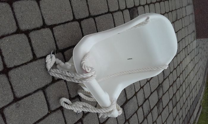 plastikowa podwieszana huśtawka