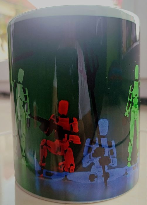 Kubek ceramiczny 330 ml z nadrukiem Mini Legendy – Małe postacie, wiel