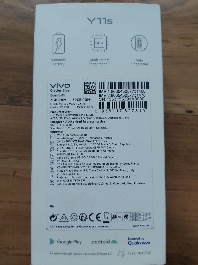 Telefon VIVO Y11s
