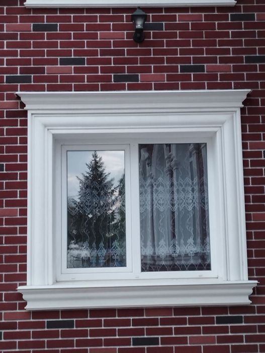 Фасадний декор архітектура пінопластова ліпнина