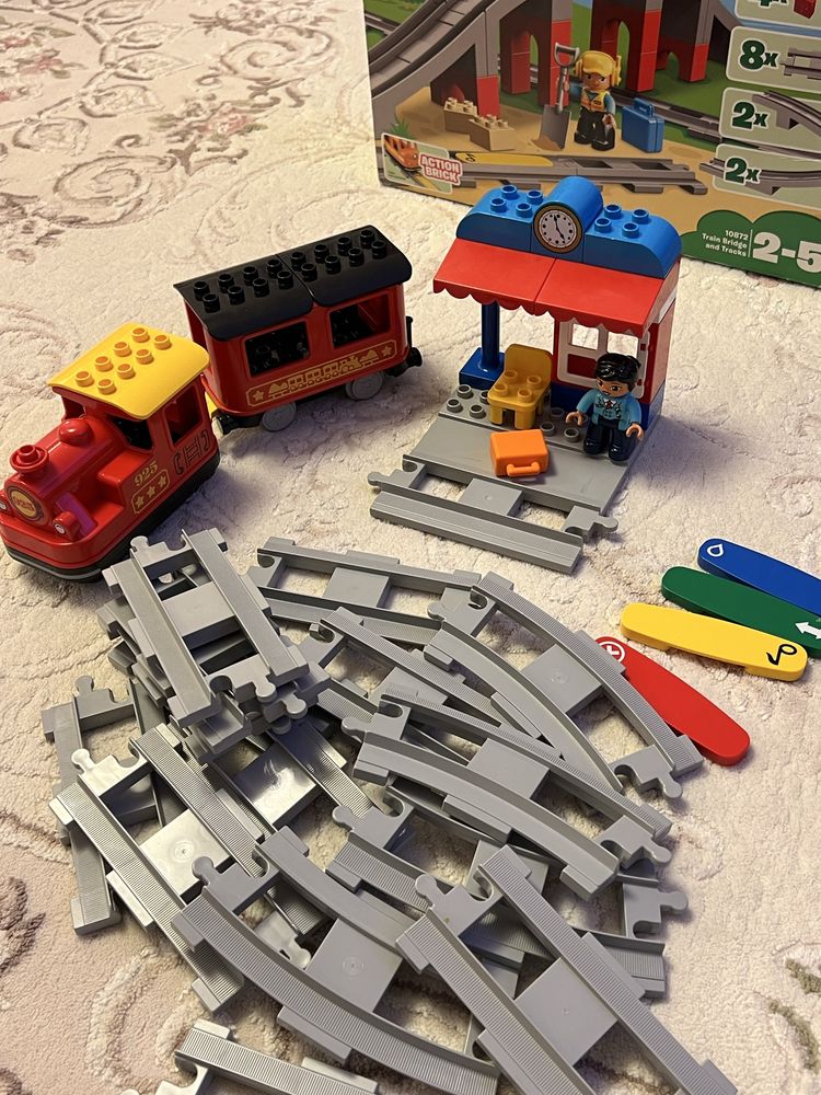 Lego duplo залізниця , два набори
