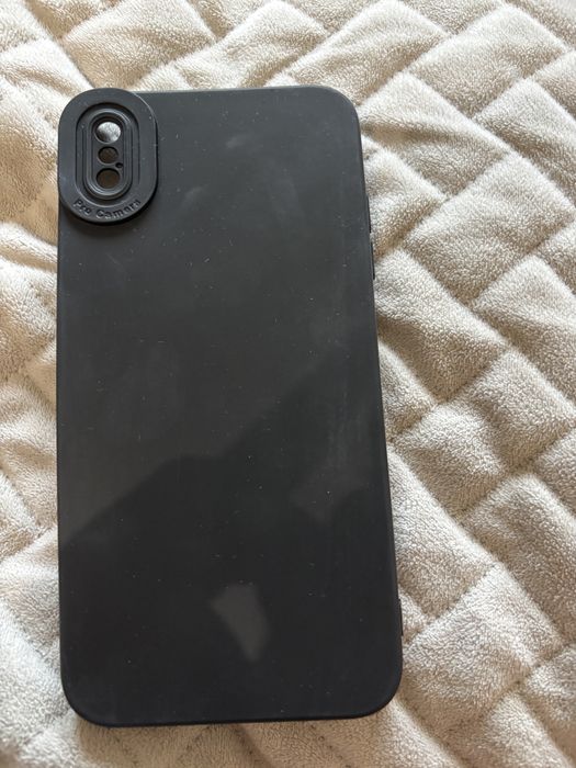 Etui czarne na iphone XS MAX