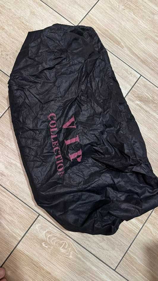 Сумка дорожная очень !! большая черная vip collection