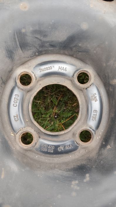 Felgi stalowe 14 oryginalne do VW up skoda citigo seat mi