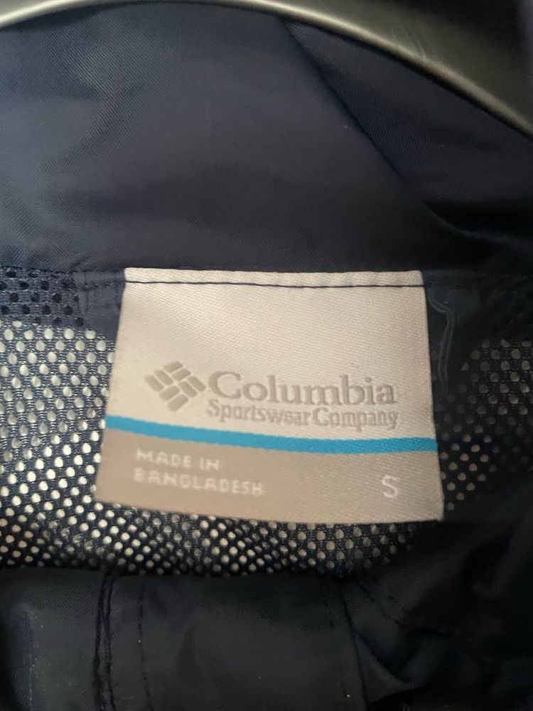 Чоловіча водонепроникна куртка вітровка columbia omni-tech розмір s