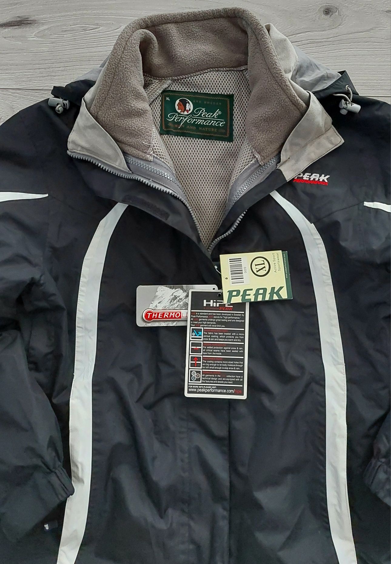 Kurtka Peak Performance Reptile J 3w1 roz.XL Hipe Thermolite