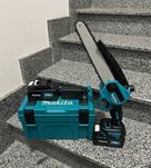 Ланцюгова міні пилка Макіта напівавтоматична 2 акб Makita 24V DUC155HN