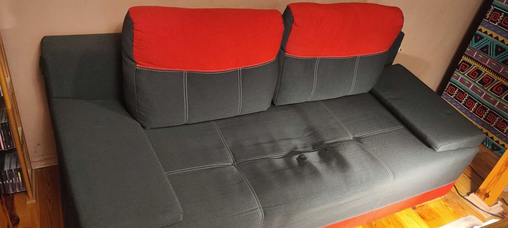 Sofa z możliwością spania