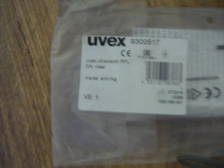 Szyba wymienna do gogli Uvex Ultravision Nowa