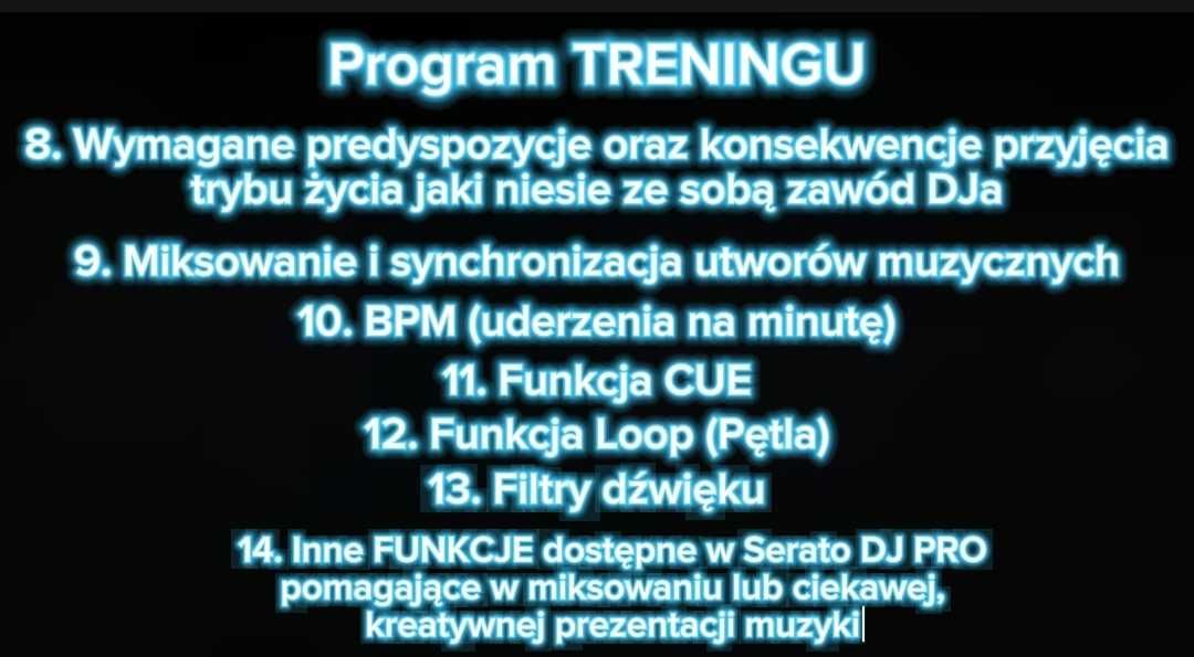 SZKOLENIE - TRENING Jak się nauczyć DJ-ingu? Zostań DJem  Cały Trening