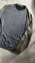 Sweter męski Guess XL dzianina szary zielony XxL