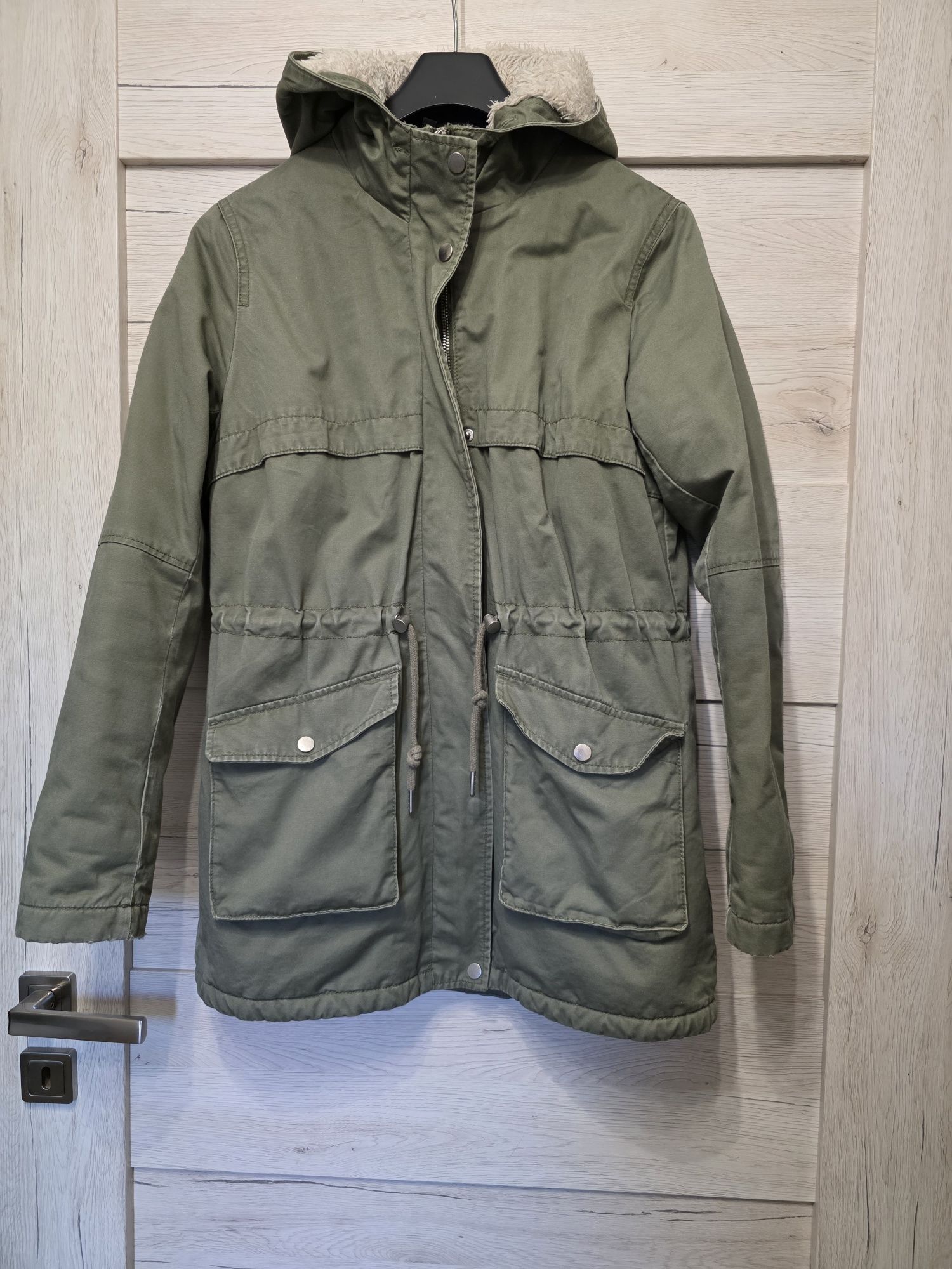 Kurtka H&M rozm S używana khaki