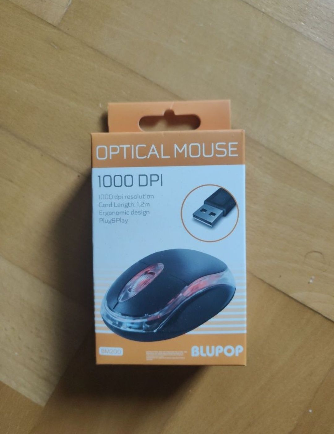 Mysz myszka 1000dpi