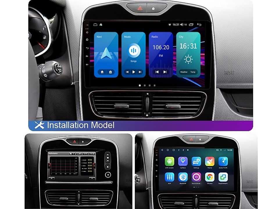 Radio samochodowe Android Renault Clio (10", UV) 2016.-2019