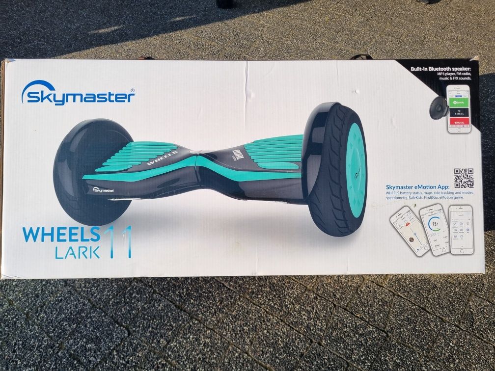 Hoverboard skymaster Wheels Lark 11 stan bardzo dobry!!!