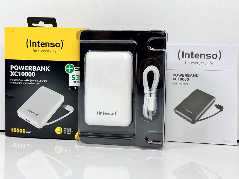 новий Повербанк Intenso XC10000 10000mAh Білий