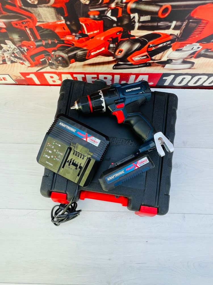Шуруповерт Kraftronic Einhell TE-CD 18/2 Li-Solo