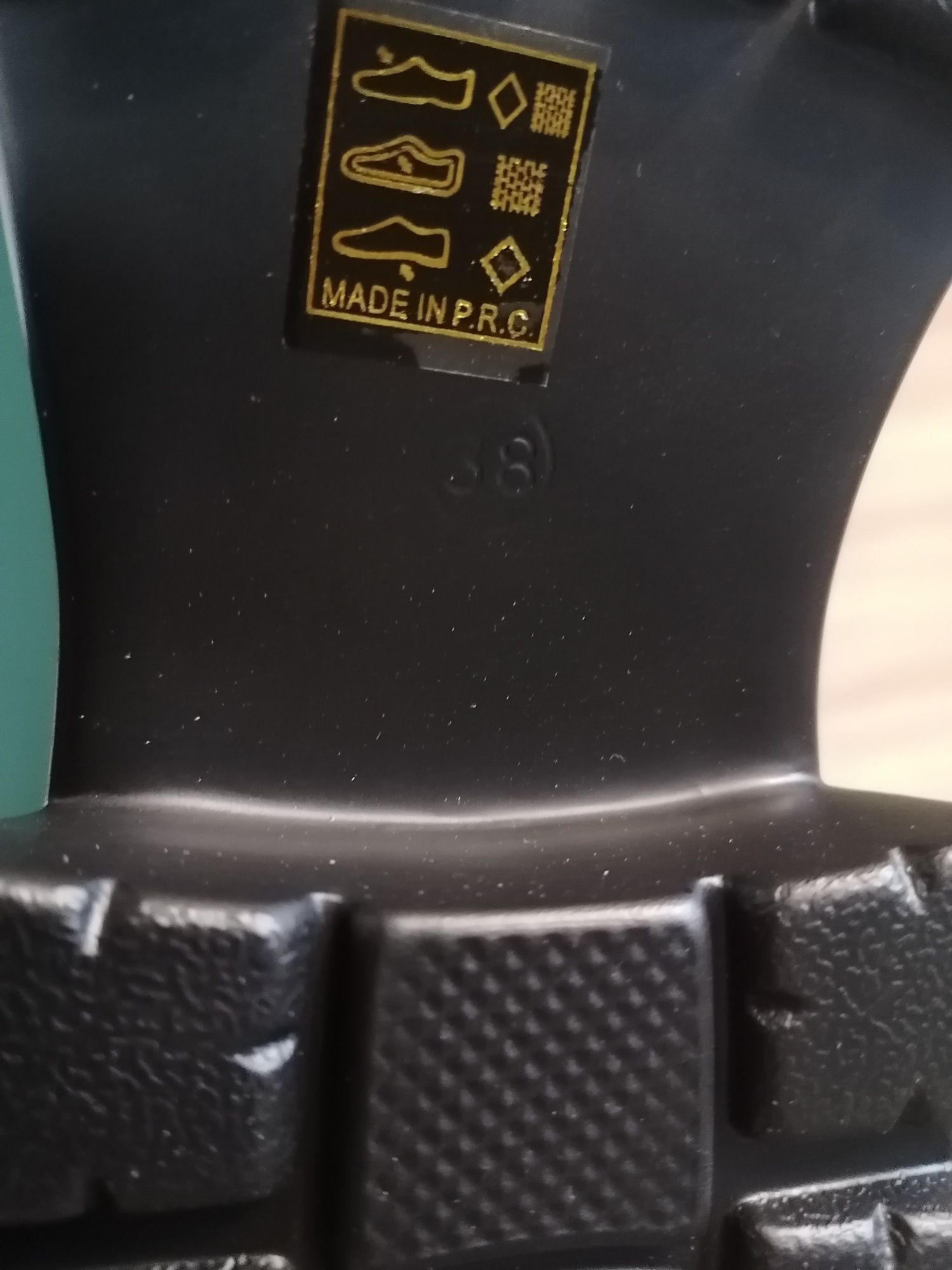 Nowe kozaki skarpety 38