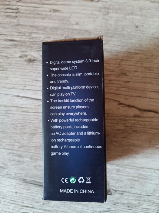 Konsola Sup Game Box 400 in 1 – NOWA, czarna