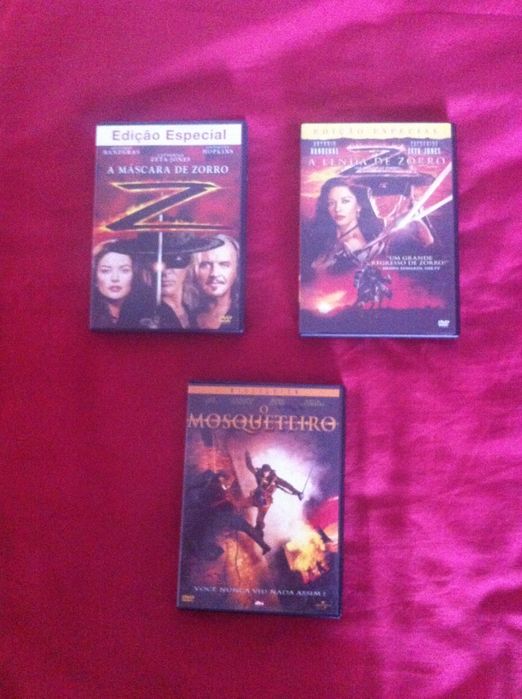 Vários DVD's de filmes originais