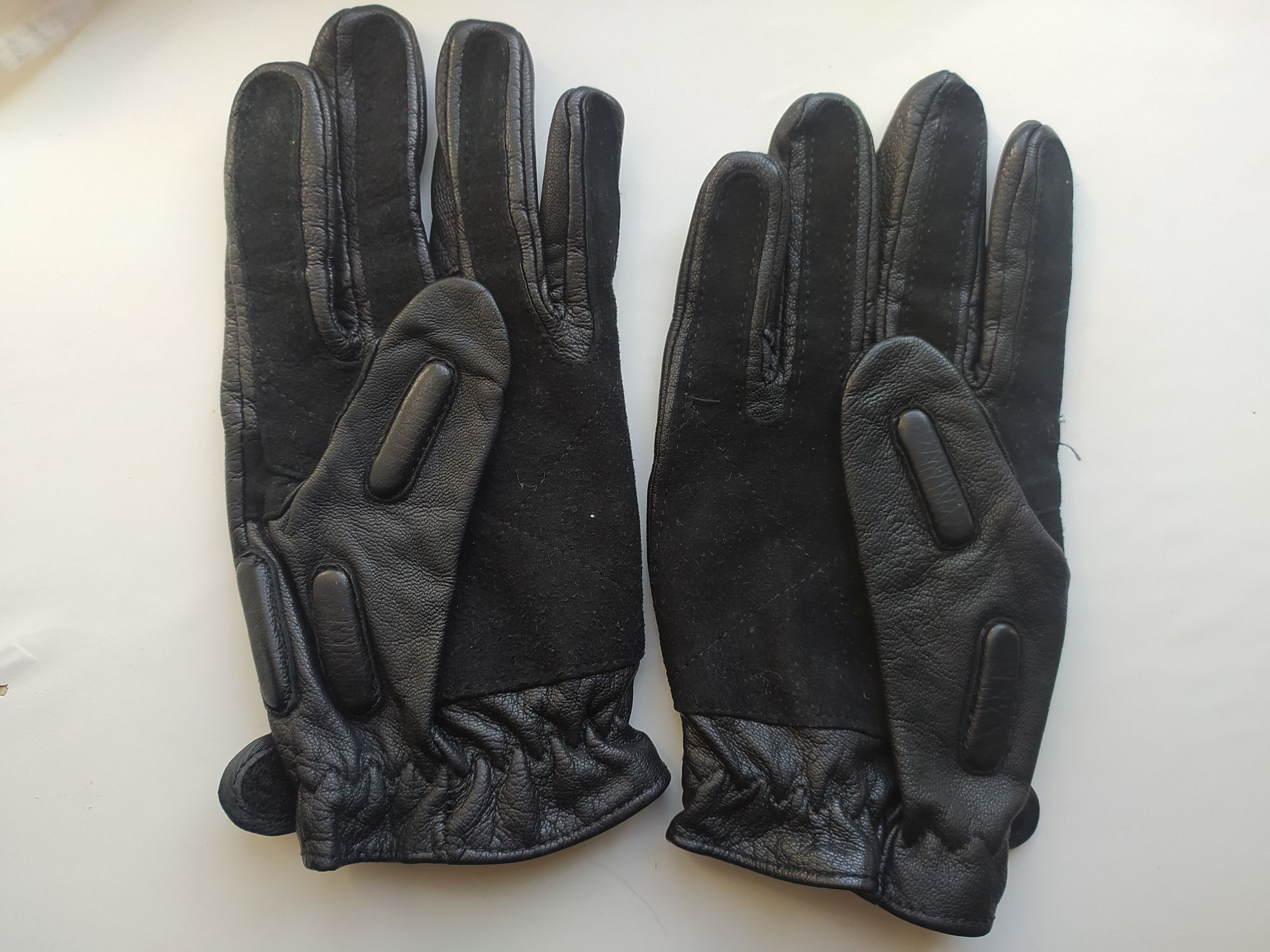 Перчатки кожаные с демпфером MIL-TEC SEC Combat Gloves Черные 10